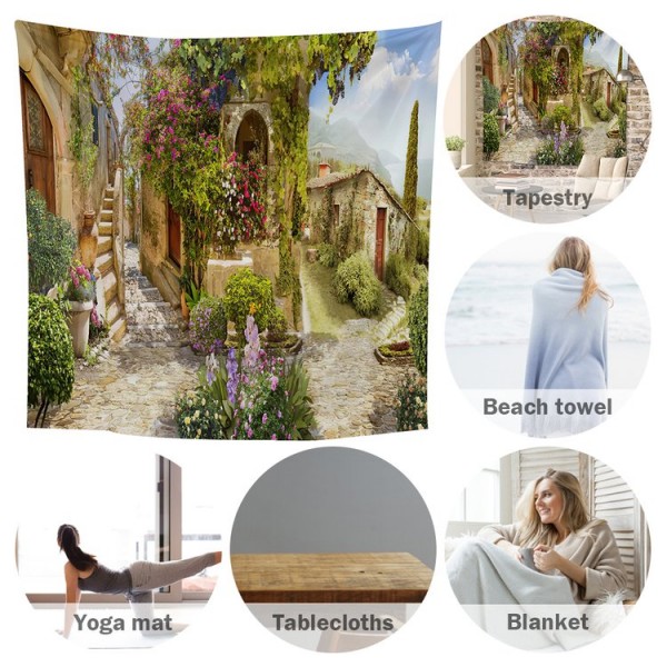 Garden - 200*145cm - Printed Tapestry UK