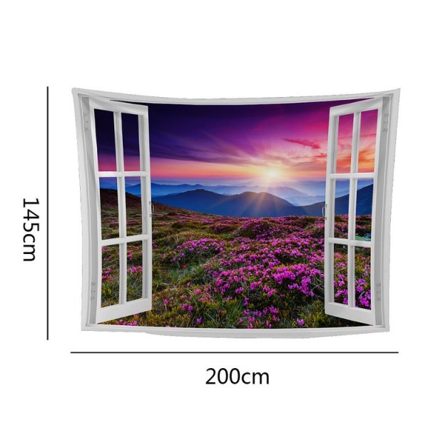 Sea Flowers - 200*145cm - Printed Tapestry UK