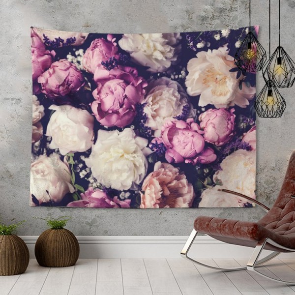 Fresh Flowers - 200*145cm - Printed Tapestry UK