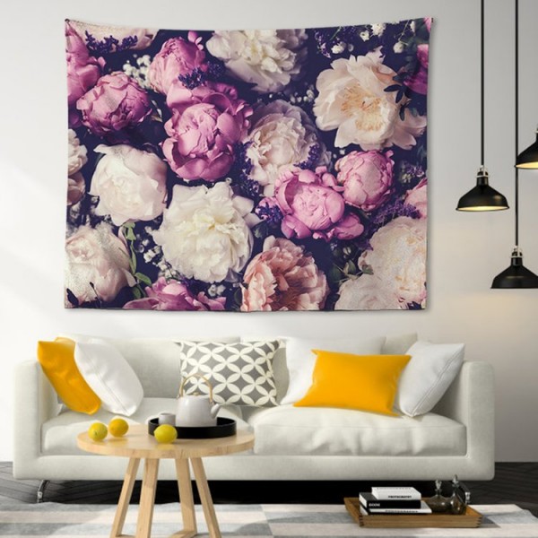 Fresh Flowers - 200*145cm - Printed Tapestry UK