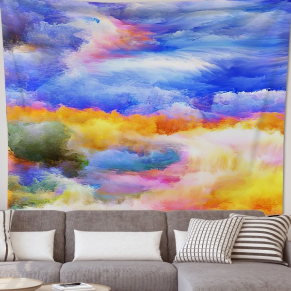 Colorful Cloud - 200*145cm - Printed Tapestry UK