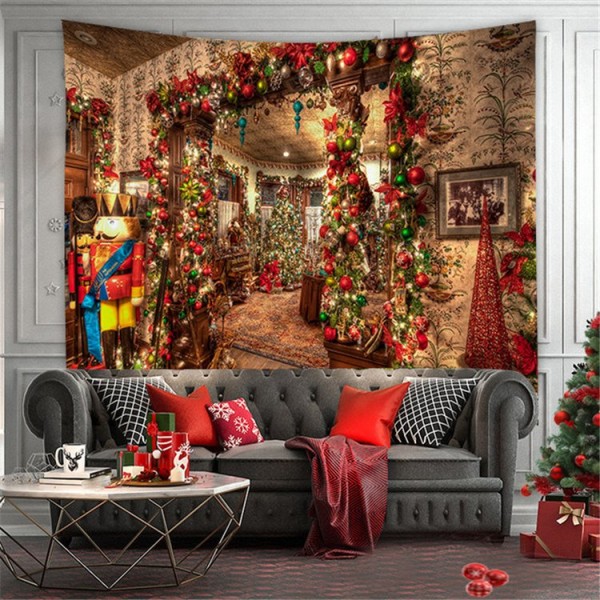 Christmas Walnut - 200*145cm - Printed Tapestry UK