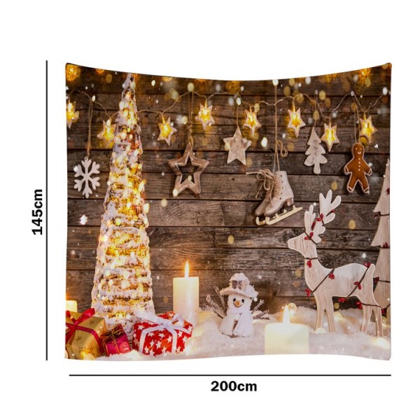 Christmas Night - 200*145cm - Printed Tapestry UK