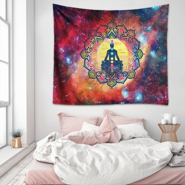Meditate Yoga - 200*145cm - Printed Tapestry UK