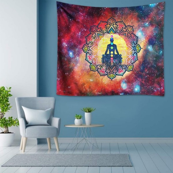 Meditate Yoga - 200*145cm - Printed Tapestry UK