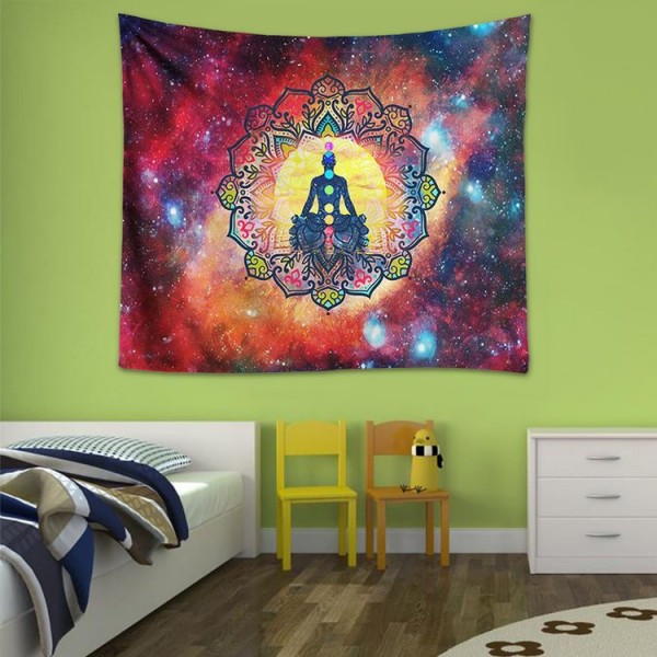 Meditate Yoga - 200*145cm - Printed Tapestry UK