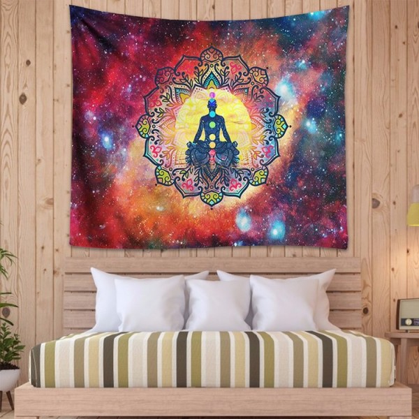 Meditate Yoga - 200*145cm - Printed Tapestry UK