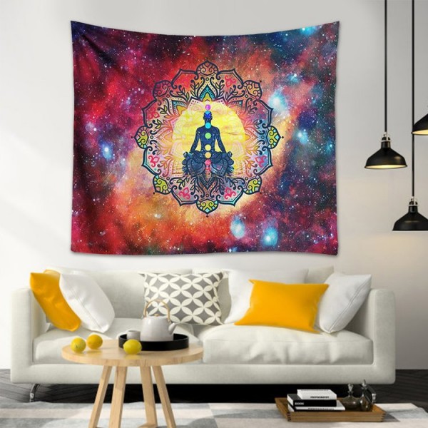 Meditate Yoga - 200*145cm - Printed Tapestry UK