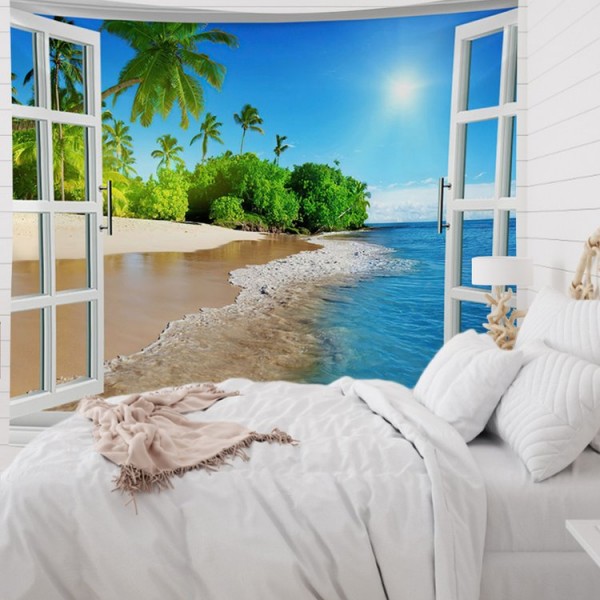 Window - 200*145cm - Printed Tapestry UK