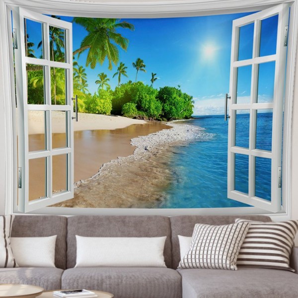 Window - 200*145cm - Printed Tapestry UK