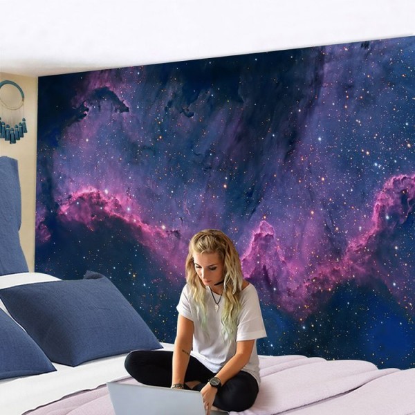 Pink Galaxy - 200*145cm - Printed Tapestry UK