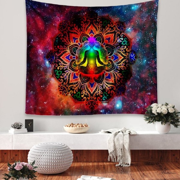 Yoga Practice - 200*145cm - Printed Tapestry UK