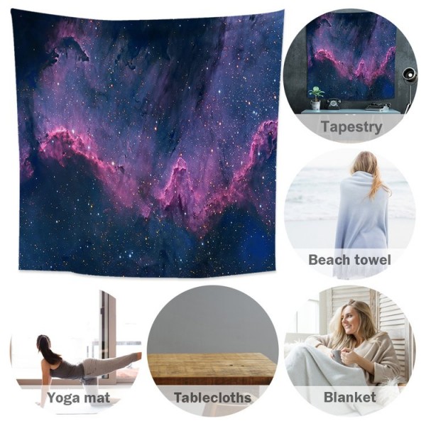 Pink Galaxy - 200*145cm - Printed Tapestry UK