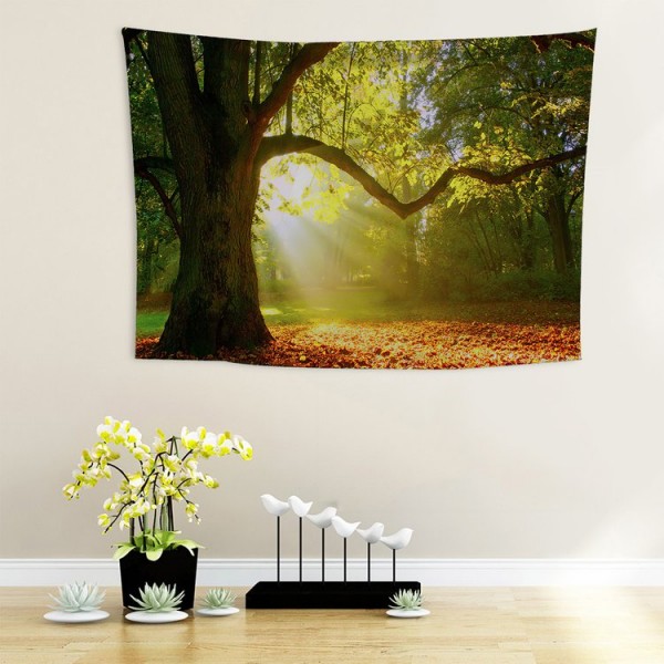 Tree Sun  Camp - 200*145cm - Printed Tapestry UK