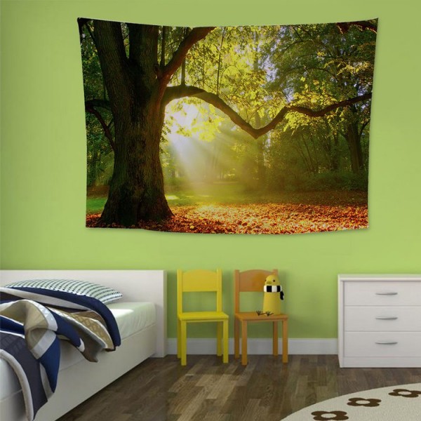 Tree Sun  Camp - 200*145cm - Printed Tapestry UK