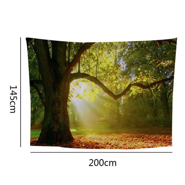 Tree Sun  Camp - 200*145cm - Printed Tapestry UK