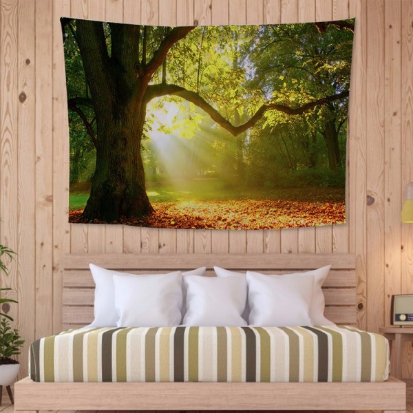 Tree Sun  Camp - 200*145cm - Printed Tapestry UK