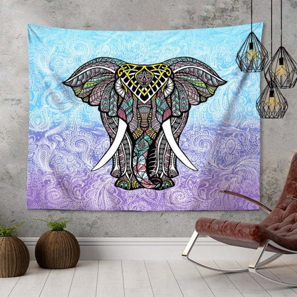 Elephant - 200*145cm - Printed Tapestry UK