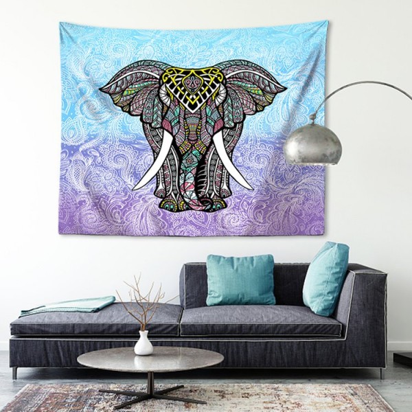 Elephant - 200*145cm - Printed Tapestry UK