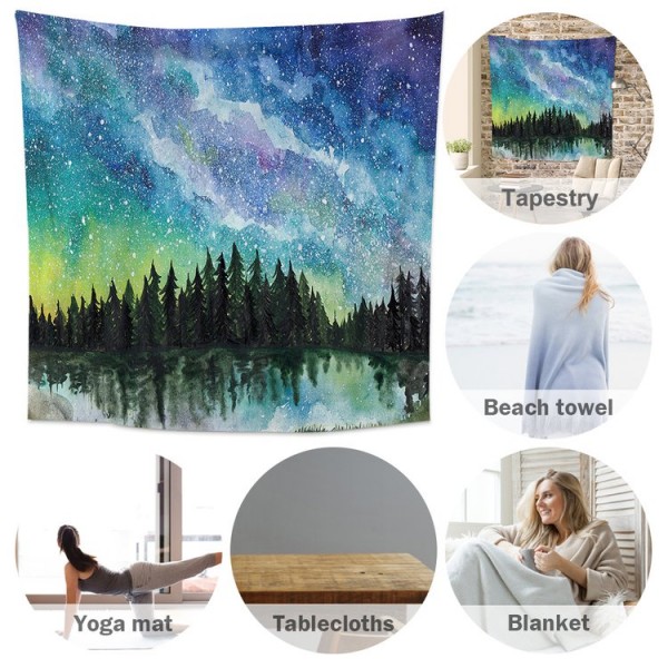 Forest Landscape - 200*145cm - Printed Tapestry UK