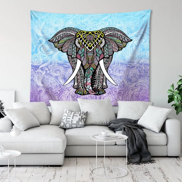 Elephant - 200*145cm - Printed Tapestry UK