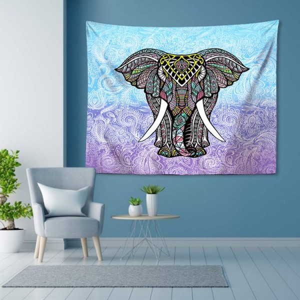 Elephant - 200*145cm - Printed Tapestry UK