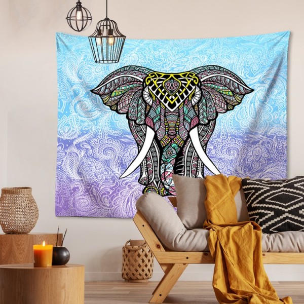 Elephant - 200*145cm - Printed Tapestry UK