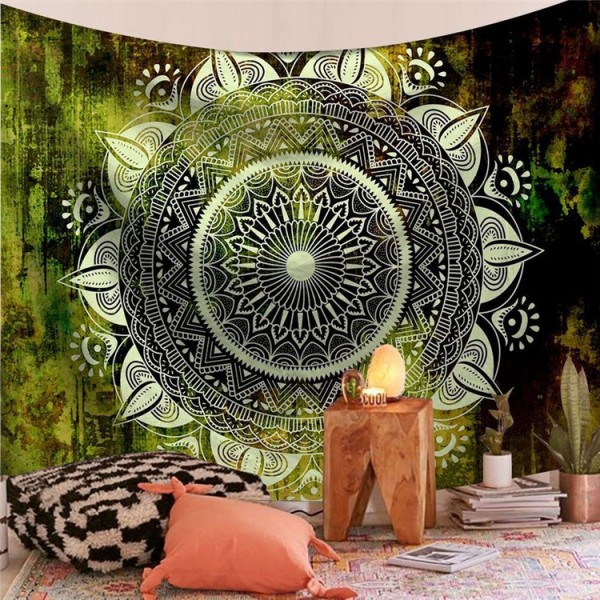 Mandala Flower - 200*145cm - Printed Tapestry UK