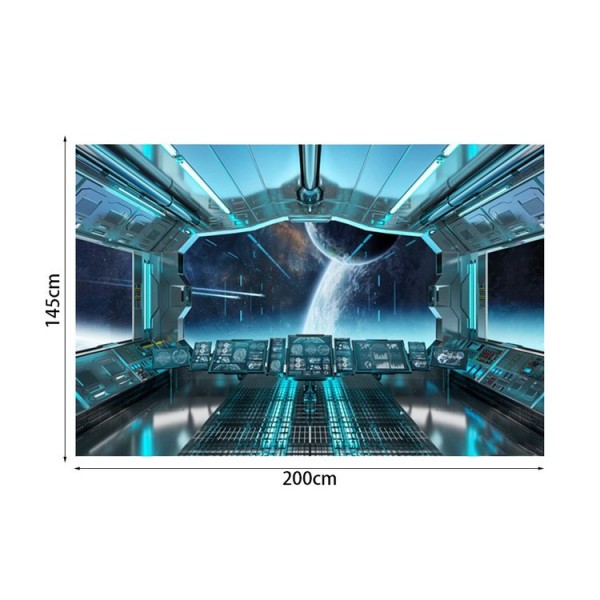 Spacecraft - 200*145cm - Printed Tapestry UK