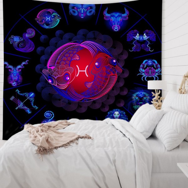 12 Constellations - 200*145cm - Printed Tapestry UK