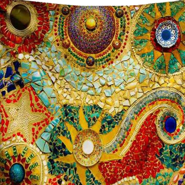 Psychedelic Planet - 200*145cm - Printed Tapestry UK