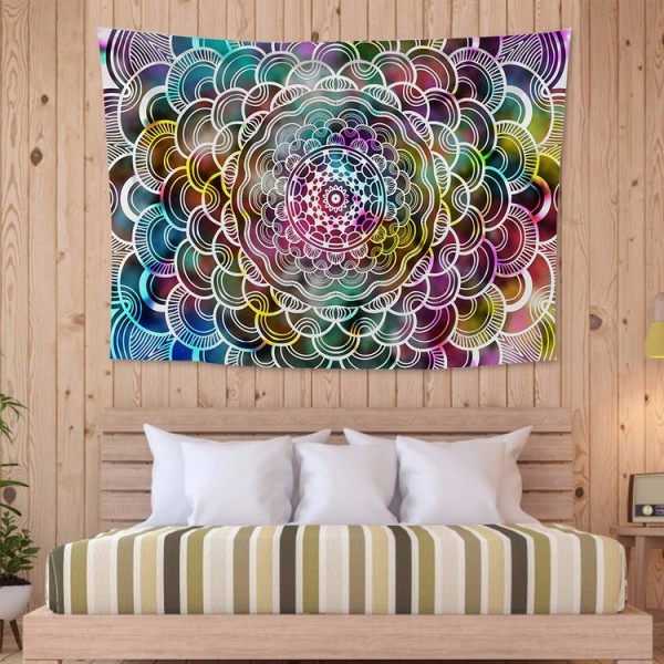 Flower Sandy - 200*145cm - Printed Tapestry UK