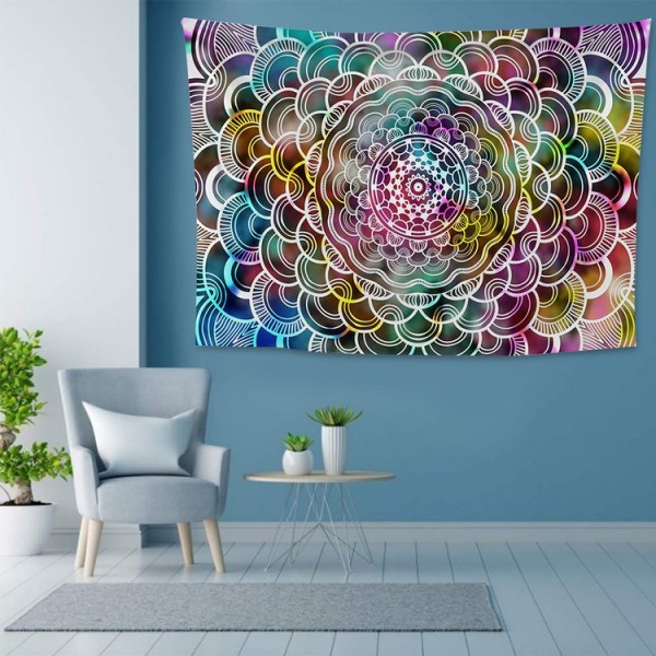 Flower Sandy - 200*145cm - Printed Tapestry UK