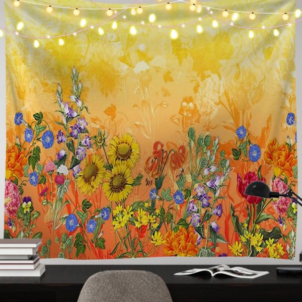 Flower - 200*145cm - Printed Tapestry UK
