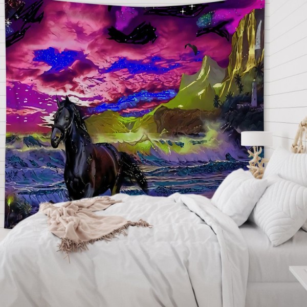 Galloping Horse - 200*145cm - Printed Tapestry UK