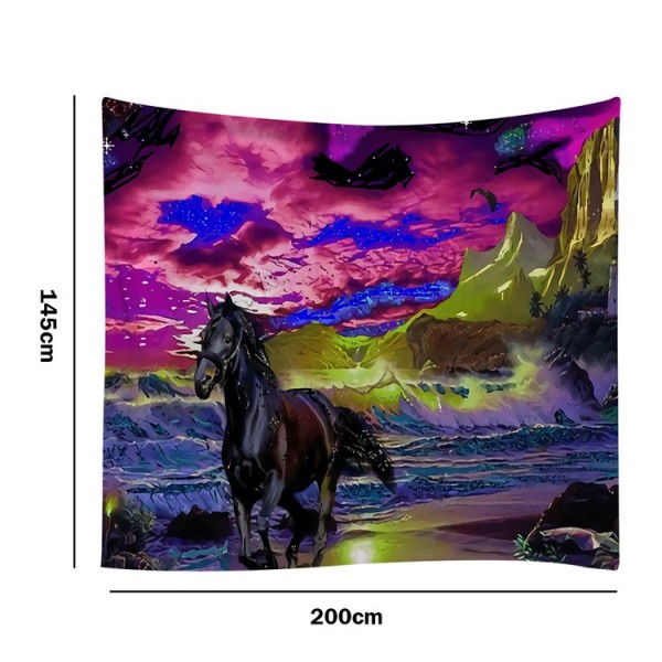 Galloping Horse - 200*145cm - Printed Tapestry UK