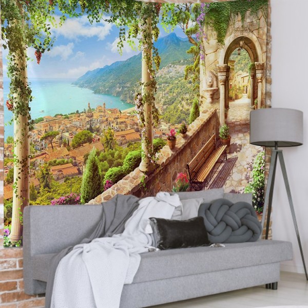 Scenery - 145*130cm - Printed Tapestry UK