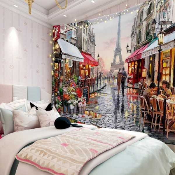 Paris Street - 145*130cm - Printed Tapestry UK