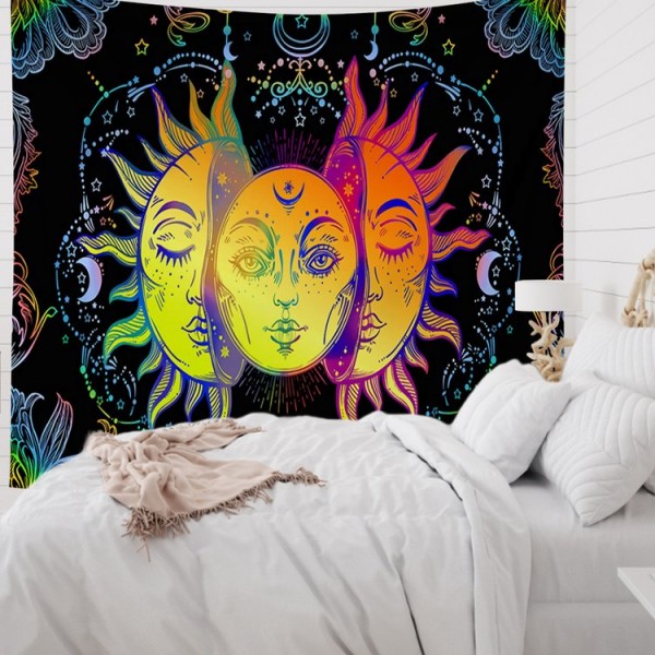 Sun Moon - 145*130cm - Printed Tapestry UK