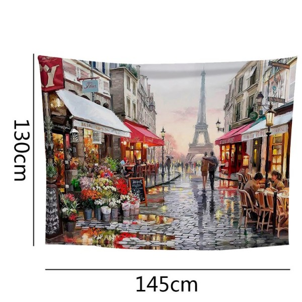 Paris Street - 145*130cm - Printed Tapestry UK