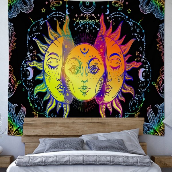 Sun Moon - 145*130cm - Printed Tapestry UK