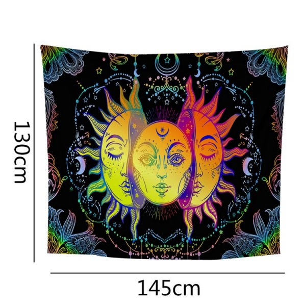 Sun Moon - 145*130cm - Printed Tapestry UK