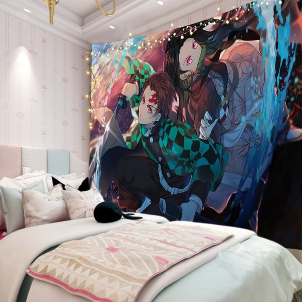 Japanese Anime - 145*130cm - Printed Tapestry UK