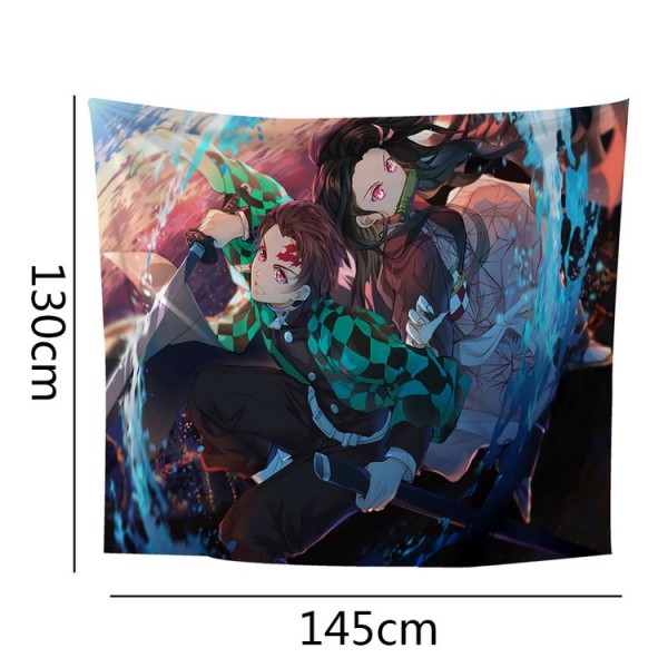 Japanese Anime - 145*130cm - Printed Tapestry UK