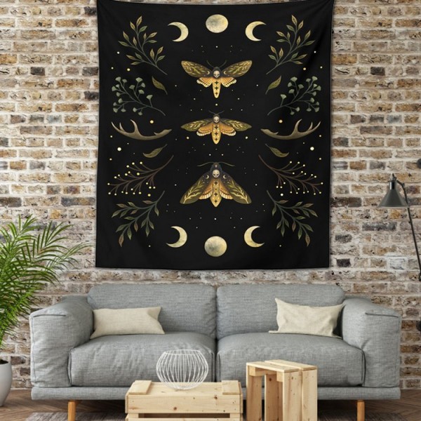 Moth - 145*130cm - Printed Tapestry UK