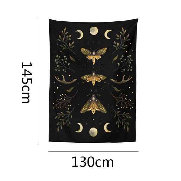 Moth - 145*130cm - Printed Tapestry UK