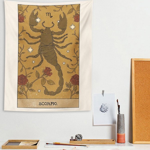 Scorpion - 145*130cm - Printed Tapestry UK