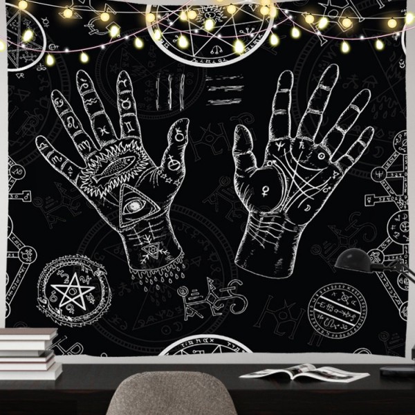 Hamsa hand - 145*130cm - Printed Tapestry UK