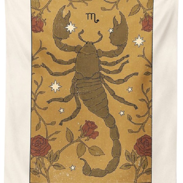 Scorpion - 145*130cm - Printed Tapestry UK