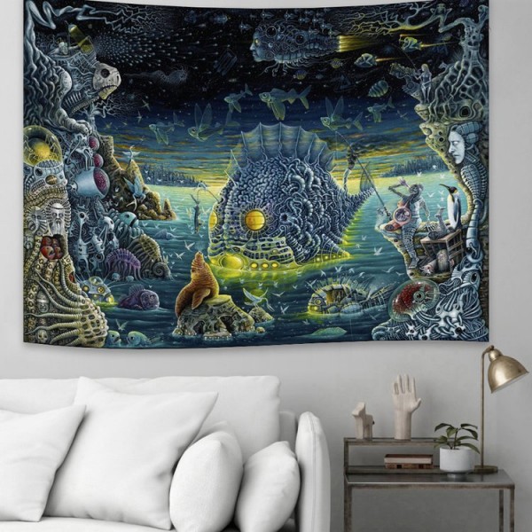 Fish - 145*130cm - Printed Tapestry UK